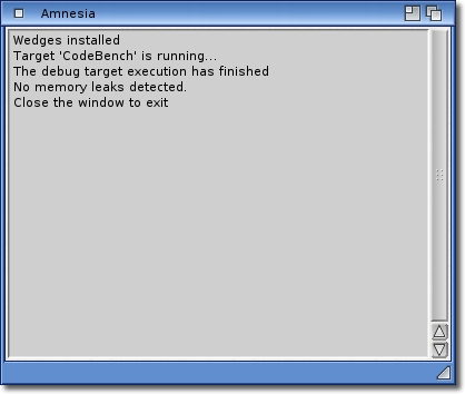 Amnesia Debug Plugin