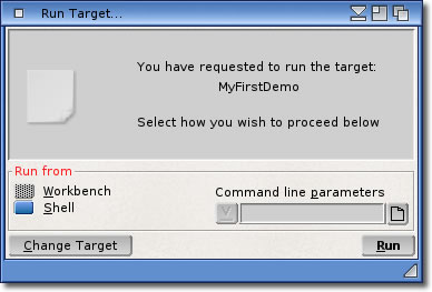 Run Target Program